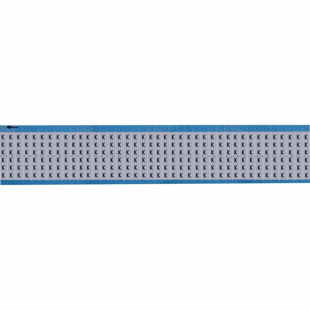 WIRE MARKER, 0.75 IN HX0.45 IN W