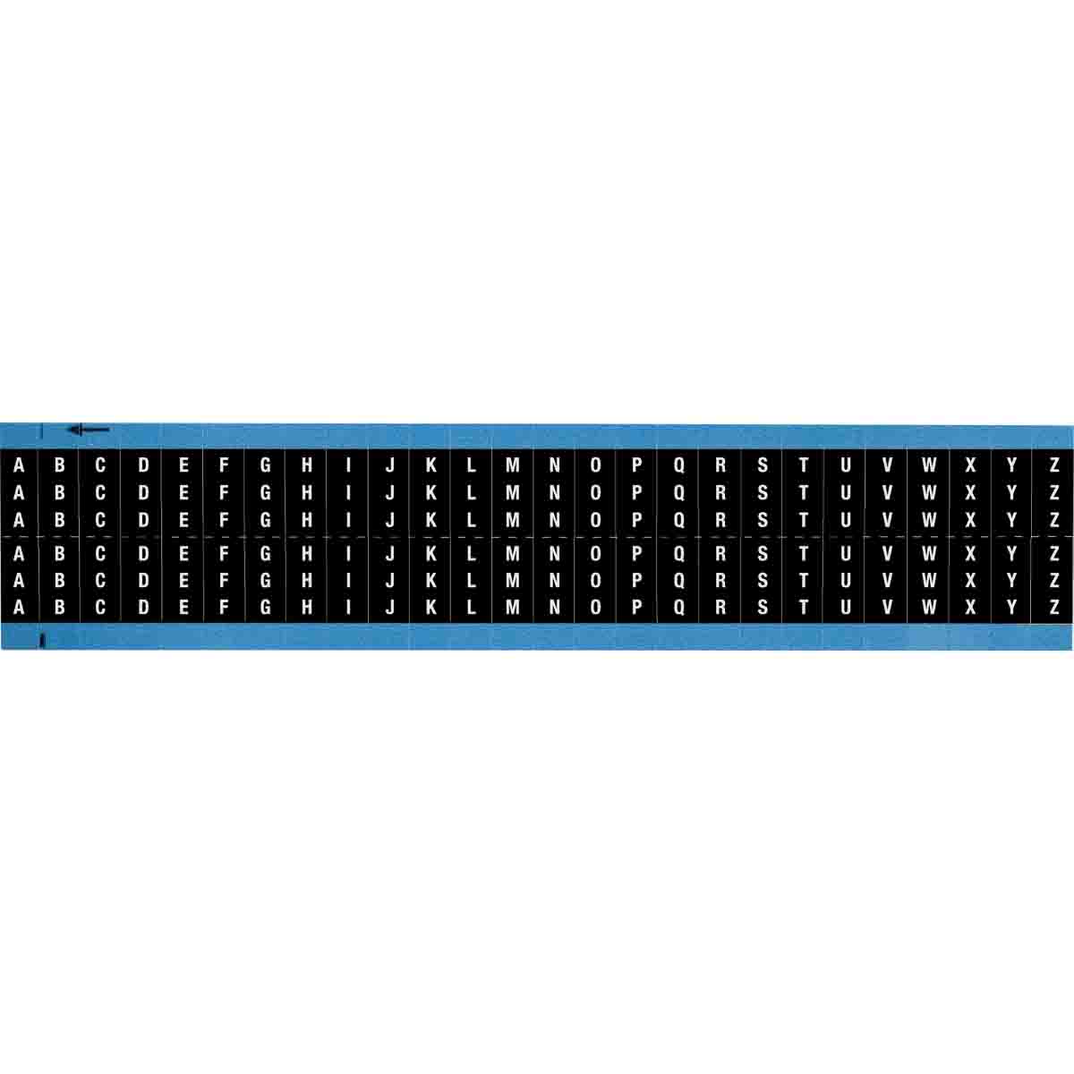 WIRE MARKER, 1.5 IN H WM-A-Z-BK-SC-PK