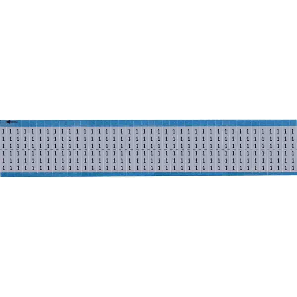 WIRE MARKER, 0.75 IN HX0.45 IN W