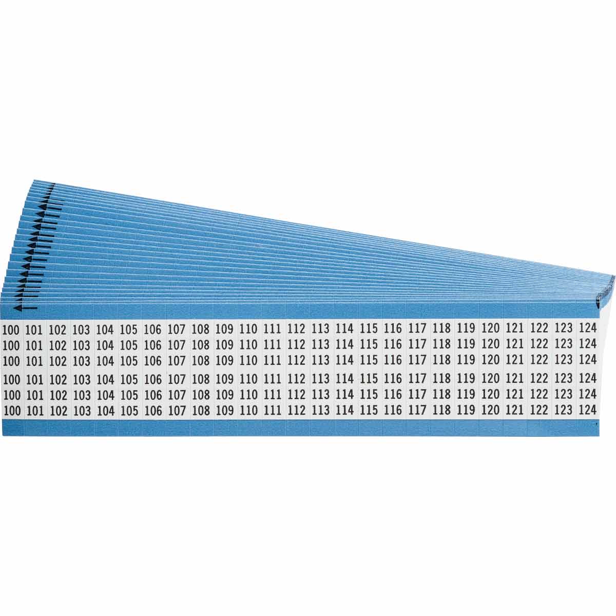 WIRE MARKER, 1.5 IN H WM-100-124-PK