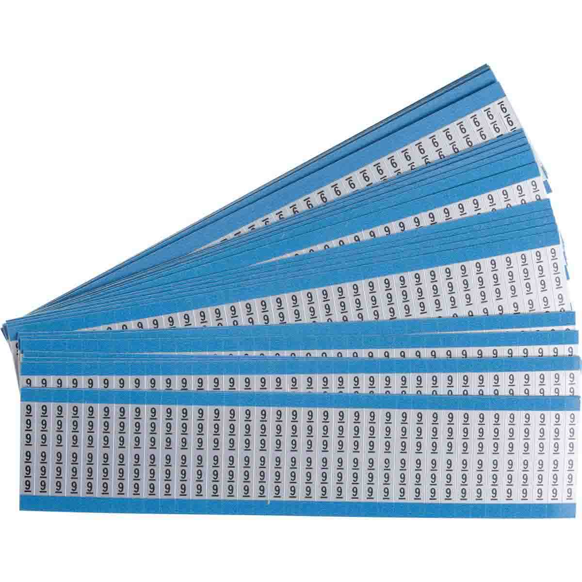 WIRE MARKER, 1.5 IN H AF-9-PK