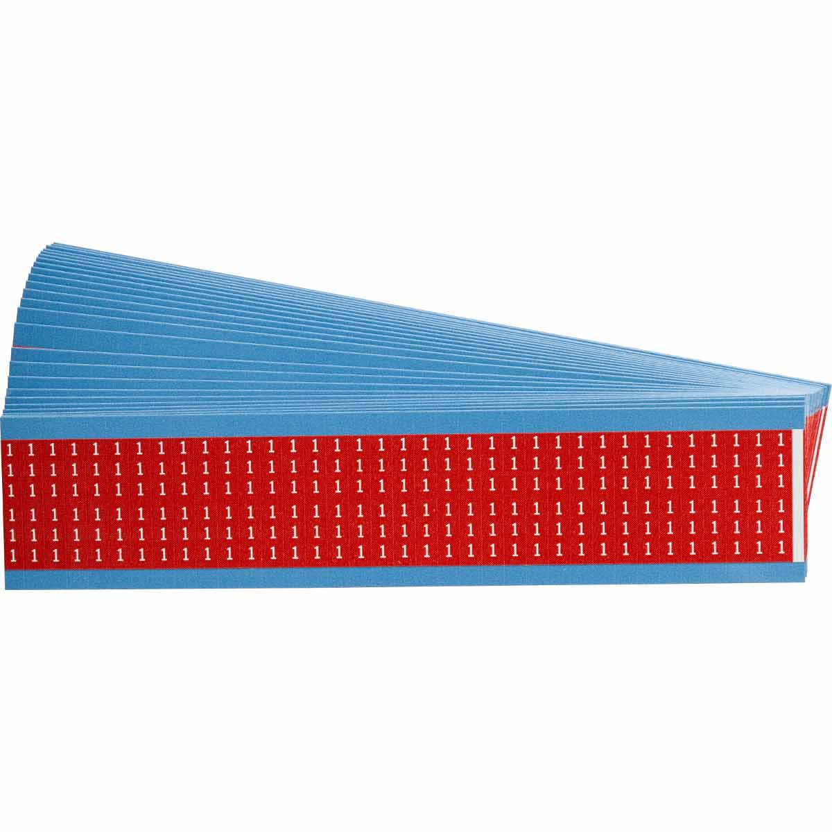 WIRE MARKER, 1.5 IN H WM-1-RD-PK