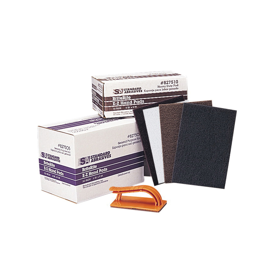 6" x 9" MAROON GEN PURPOSE A/O HAND PADS