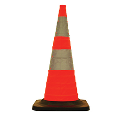 30IN PACK-N-POP ORANGE COLLAPSIBLE CONE