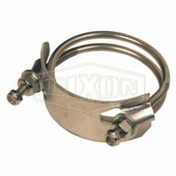 12IN PLATED STEEL SPIRAL CLAMP LEFT HAND