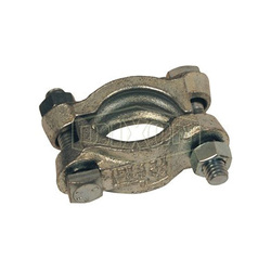 1-1/4" Iron Double Bolt Clamp w/out Saddles