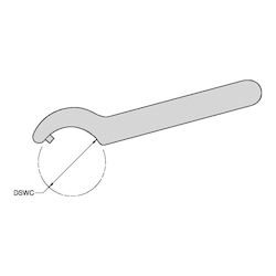52MM PEG STYLE WRENCH