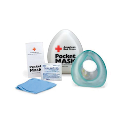 CPR LAERDAL POCKET MASK w/ PLASTIC CASE