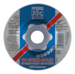 5IN CC-GRIND-SOLID DISC 7/8 AH SG F/