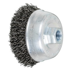 3-1/2 CRIMPED WIRE CUP BRUSH .020 CS