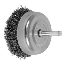 2-1/2 CRIMPED SHANK MTD CUP BRUSH .012