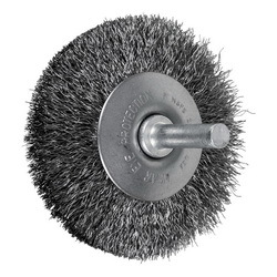 2-1/2 MTD FLARED CUP BRUSH .006 CS WIRE,