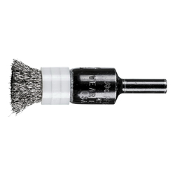 1/2 BANDED CRIMPED WIRE END BRUSH .006