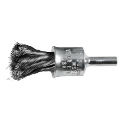1/2 KNOT WIRE END BRUSH - FLARED CUP