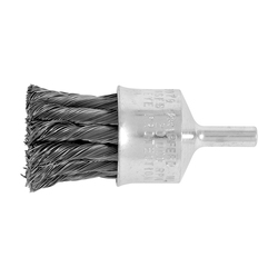 1" DIA FLARED CUP END BRUSH .014" CS WIRE