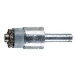 1/2 PILOT END BRUSH .004 SS WIRE, 1/4