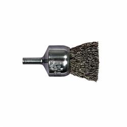 1/2 CRIMPED WIRE END BRUSH .014 CS WIRE,