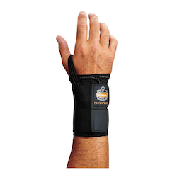 4010 MD RIGHT BLACK DUAL STRAP WRIST SUPPORT