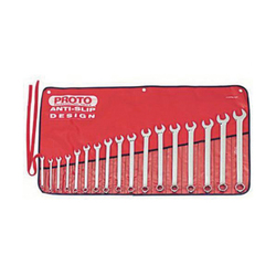 17PC 12PT METRIC COMBINATION WRENCH SET