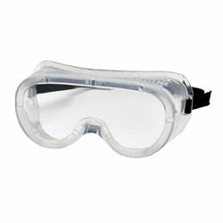 CLEAR SAFETY GOGGLE WITH PERFORATED