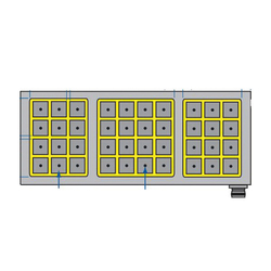 126 POLE MAGNETIC CHUCK
