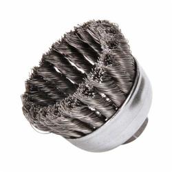 2-3/4" .014" STEEL KNOT WIRE CUP BRUSH