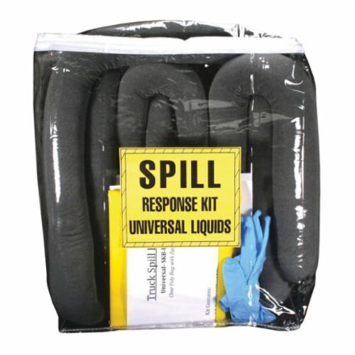 UNIVERSAL SPILL KIT, CLR POLY BAG