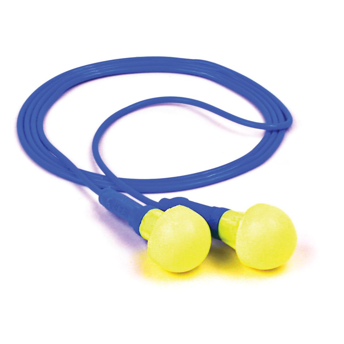 E-A-R NRR28 PUSH IN EAR PLUGS - CORDED