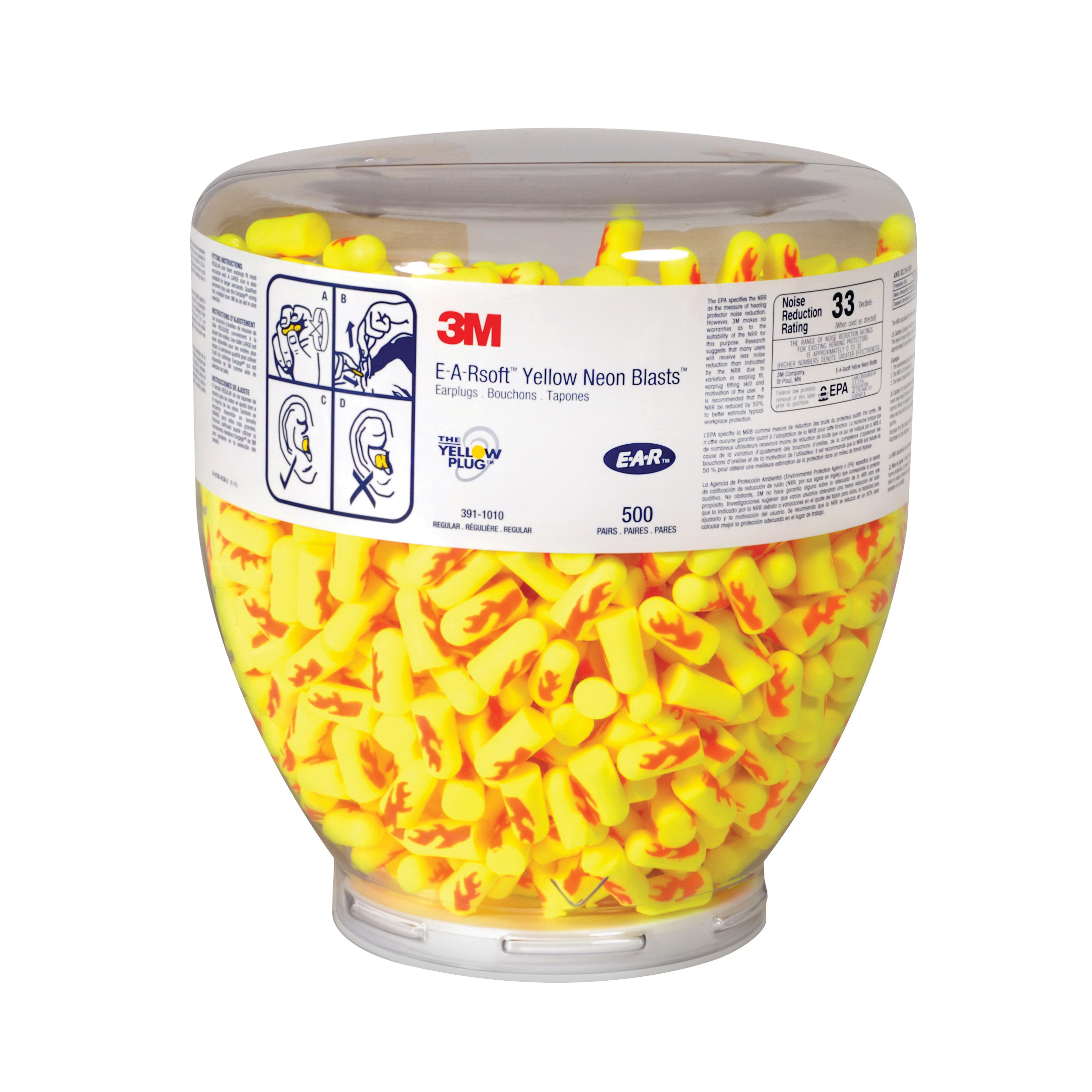 EARSOFT NR33 EAR PLUG DISPENSER REFILL