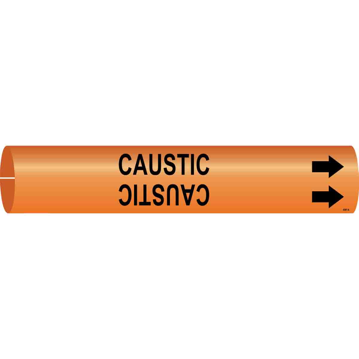 CAUSTIC BLACK / ORANGE