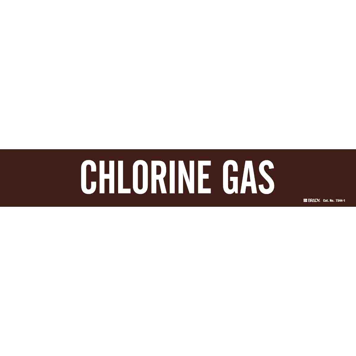 CHLORINE GAS WHITE / BROWN