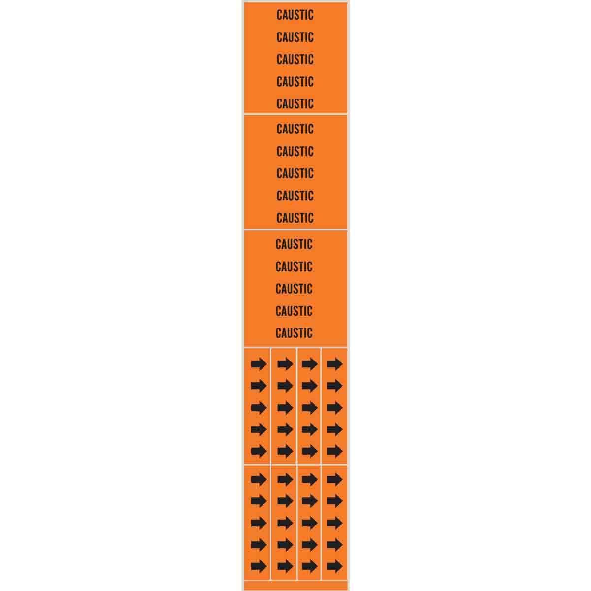 CAUSTIC BLACK / ORANGE