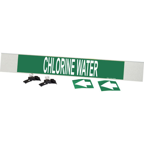 CHLORINE WATER WHITE / GREEN