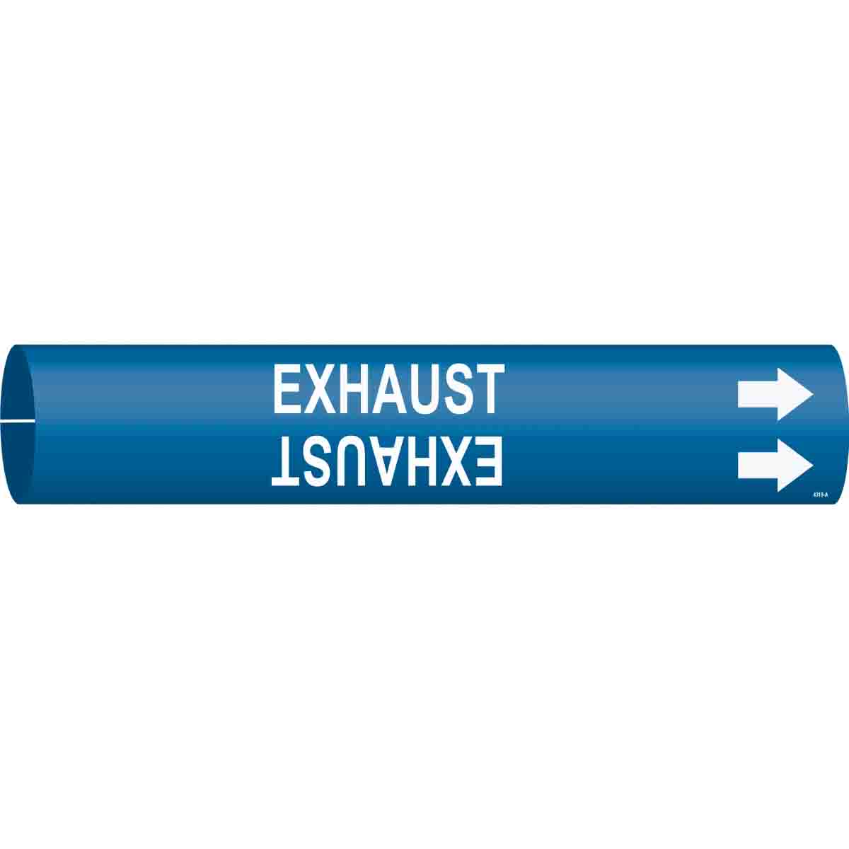 EXHAUST WHITE / BLUE