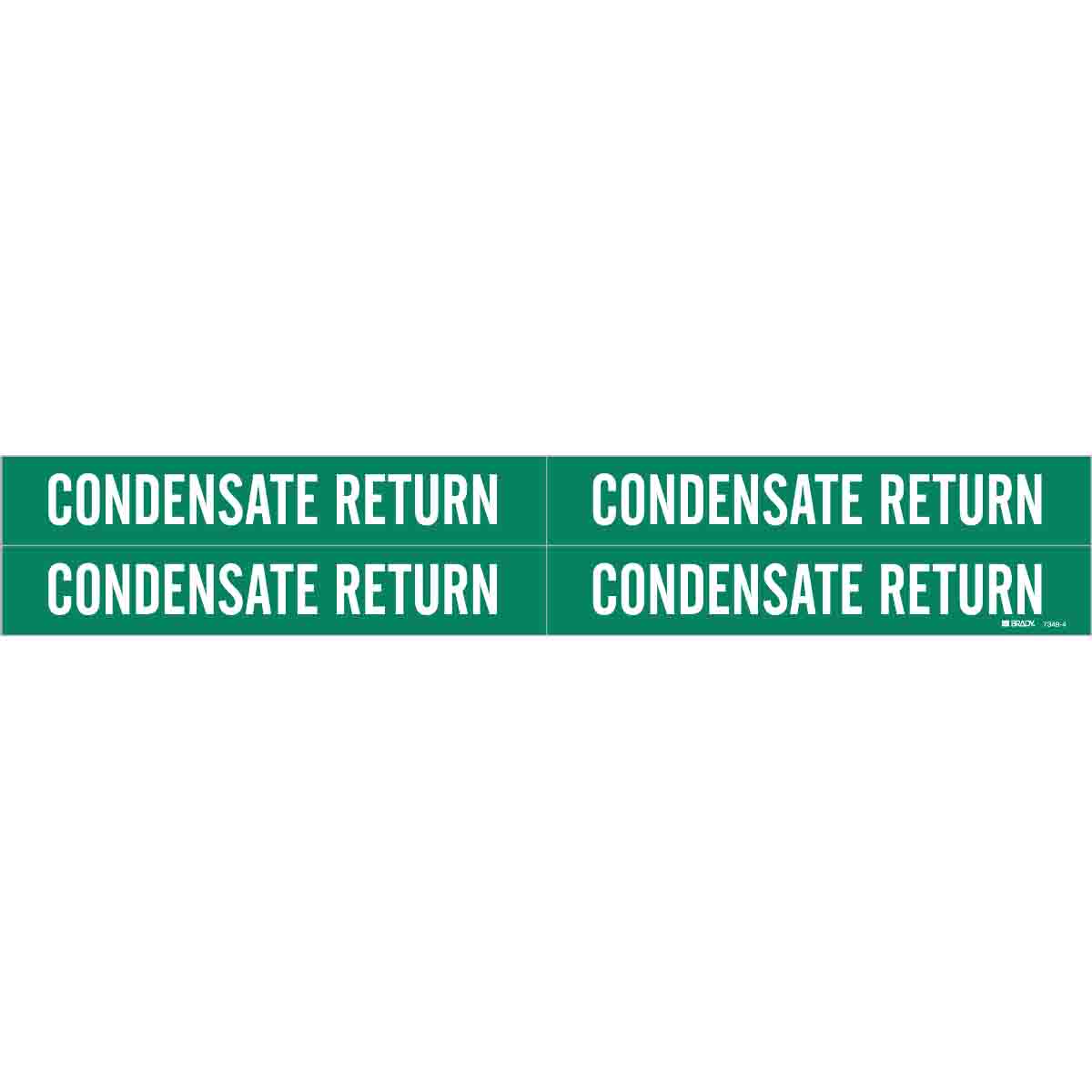 CONDENSATE RETURN WHITE / GREEN
