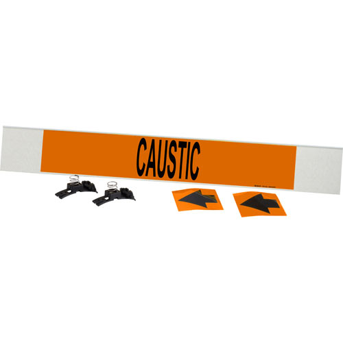 CAUSTIC BLACK / ORANGE