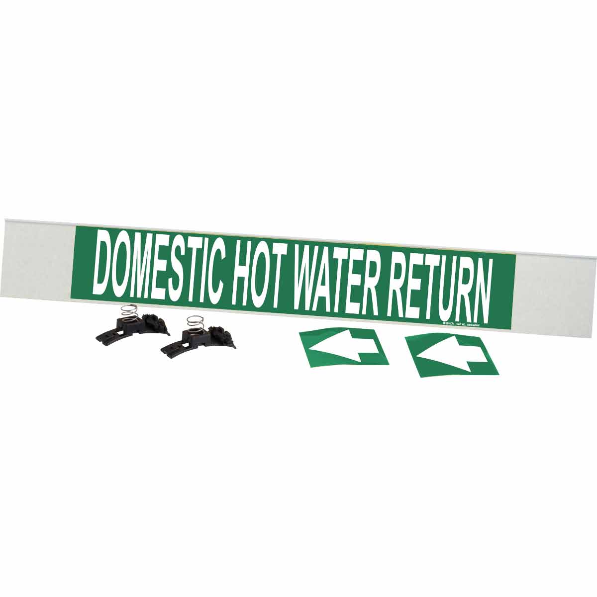 DOMESTIC HOT WATER RETURN WHITE / GREEN