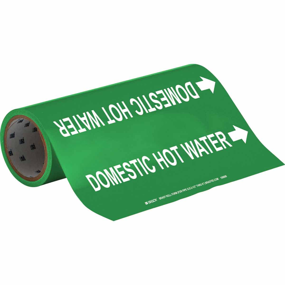 DOMESTIC HOT WATER WHITE / GREEN