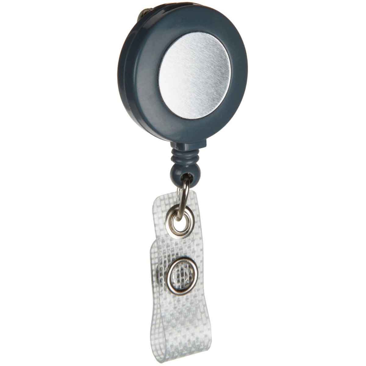GRAY BADGE HOLDER