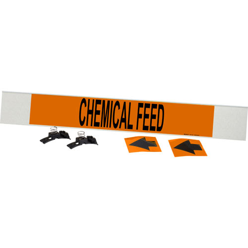 CHEMICAL FEED BLACK / ORANGE