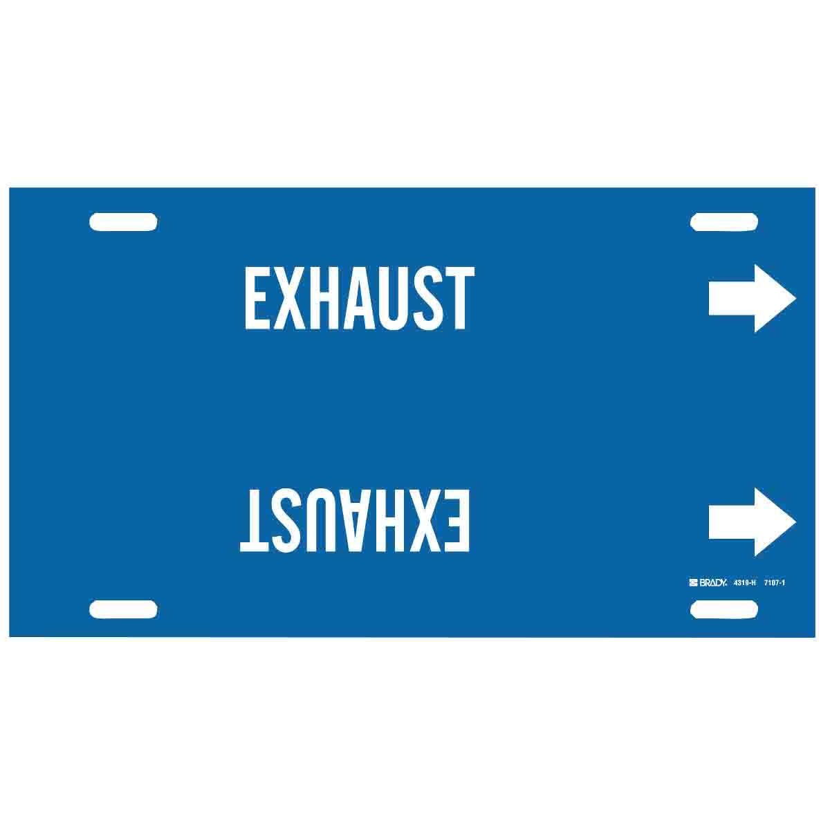 EXHAUST WHITE / BLUE