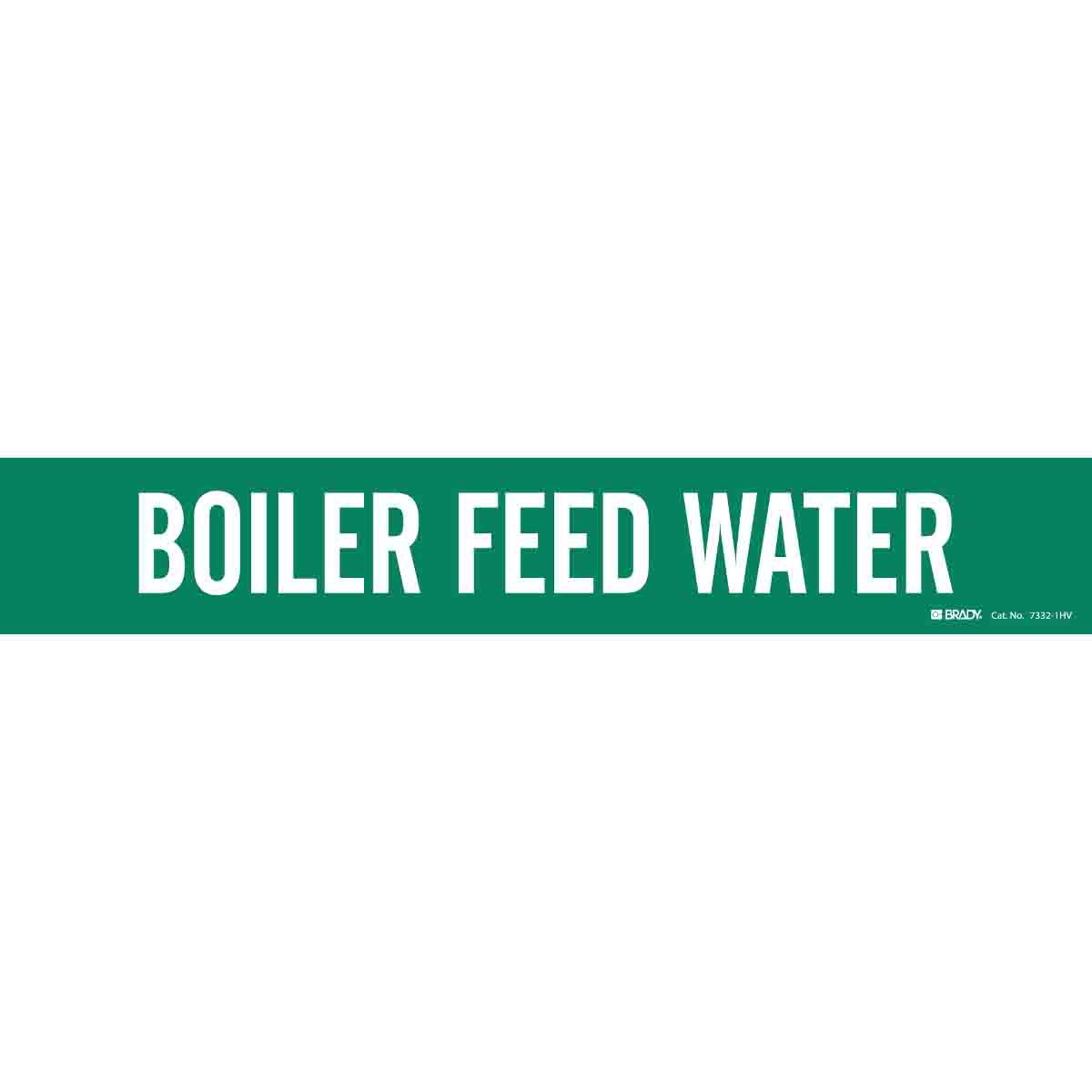 BOILER FEED WATER WHITE / GREEN