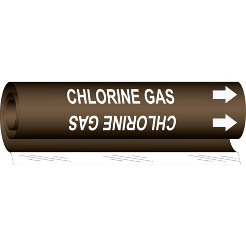 CHLORINE GAS WHITE / BROWN