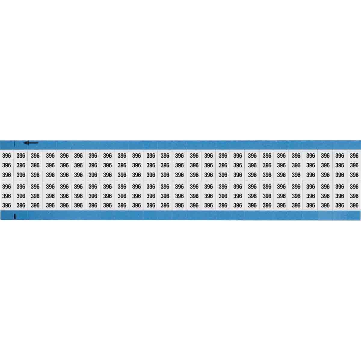 WIRE MARKER, 0.75 IN HX0.36 IN W