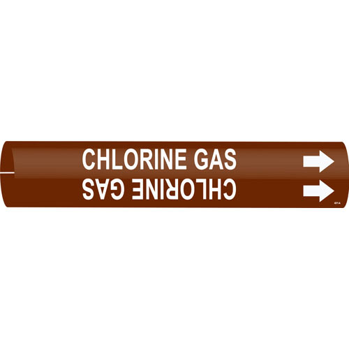 CHLORINE GAS WHITE / BROWN
