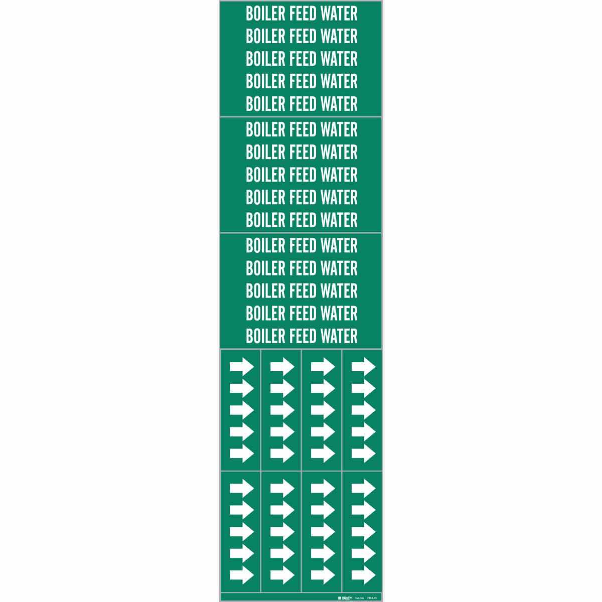 BOILER FEED WATER WHITE / GREEN