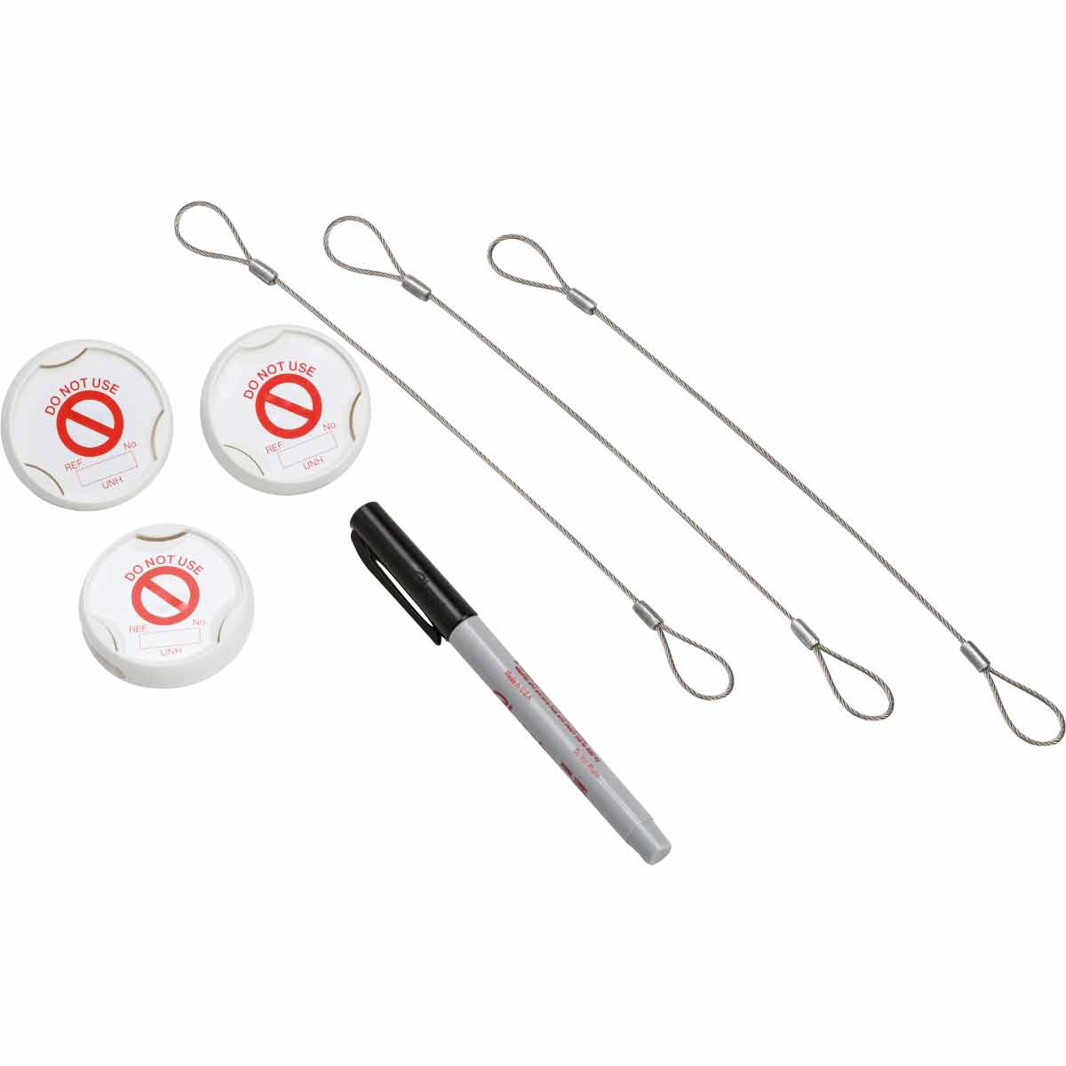 UNITAG 20 HOLDER/ 20 STEEL STRPS/PEN