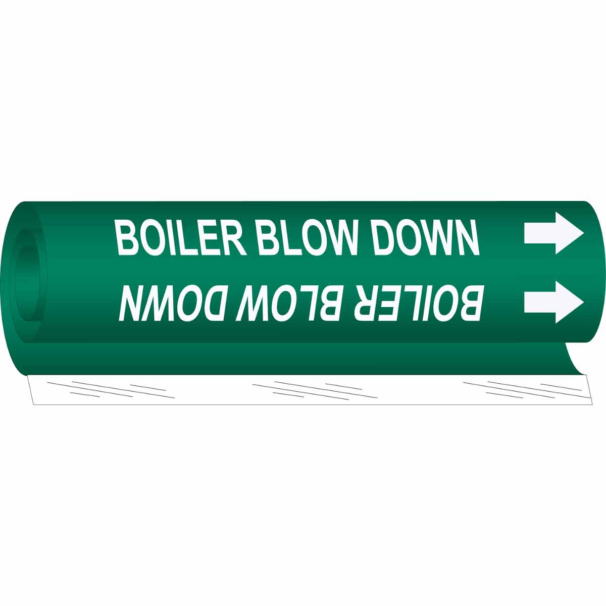 BOILER BLOW DOWN WHITE / GREEN