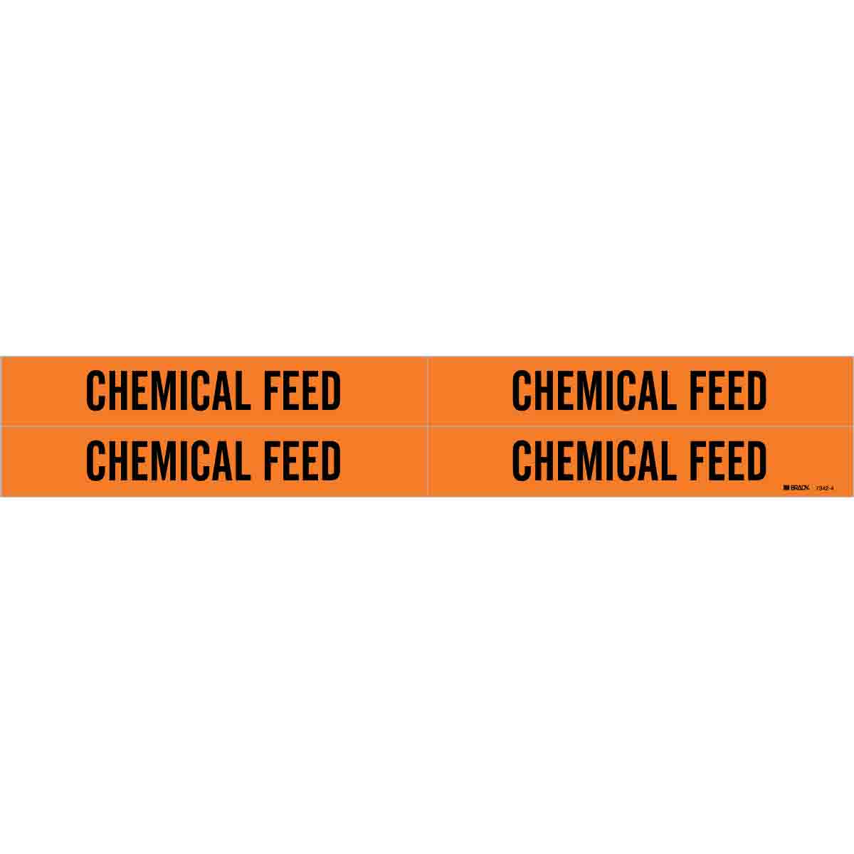 CHEMICAL FEED BLACK / ORANGE