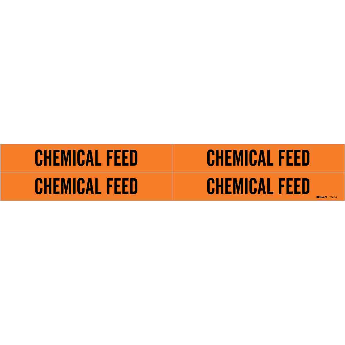 CHEMICAL FEED BLACK / ORANGE